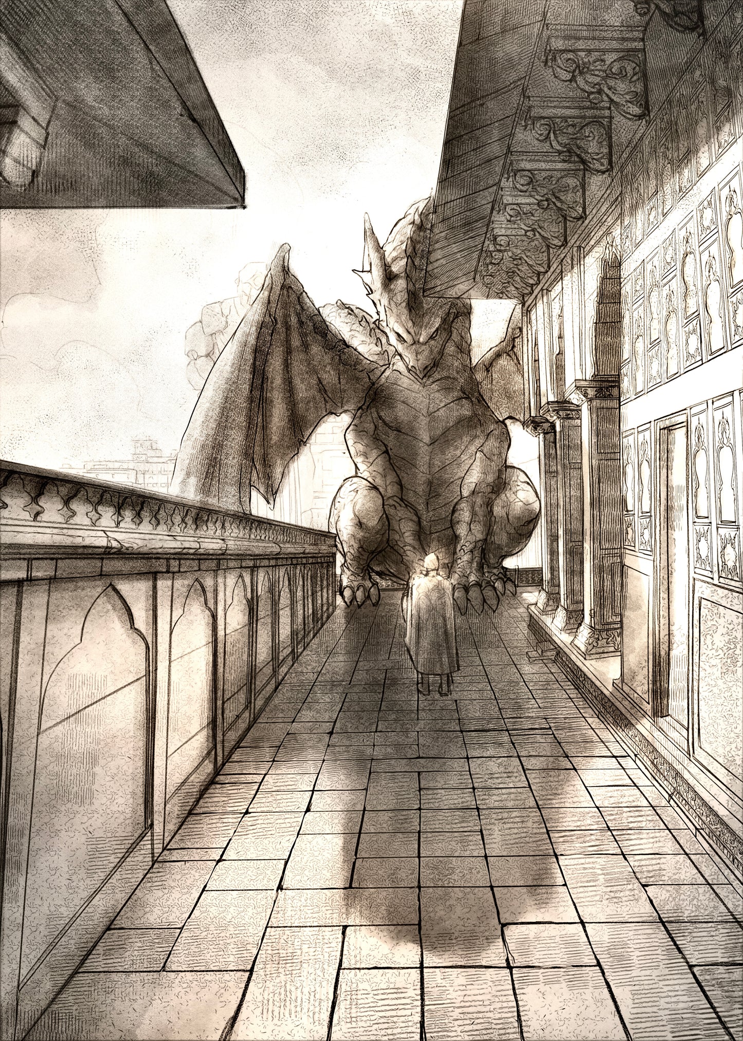 The Dragon of Agra (Canvas)