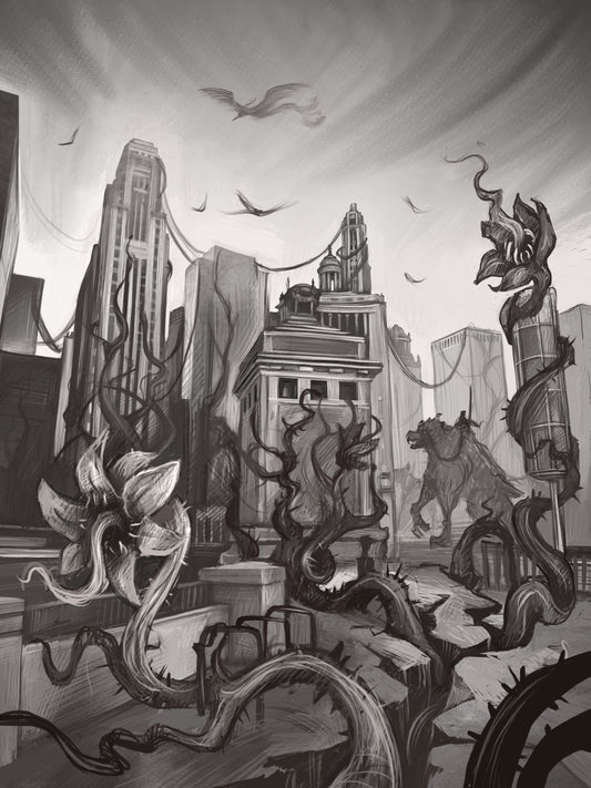 The Apocalyptic City (Canvas)