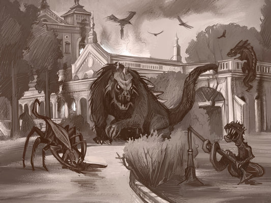 Demon Rampage (Canvas)
