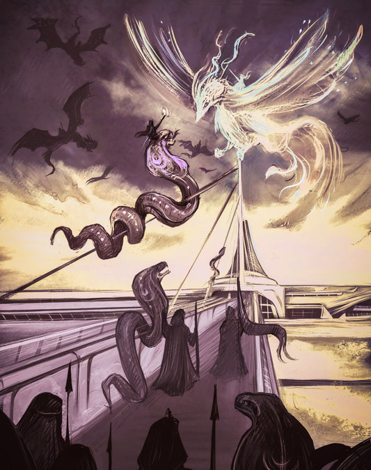 The Phoenix King (Canvas)