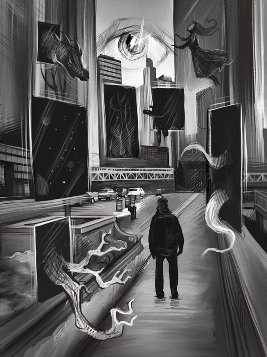 The Mirror Prison (Canvas)