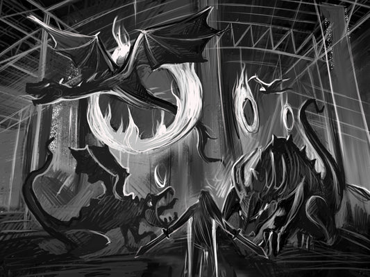 The Demon Circus (Canvas)