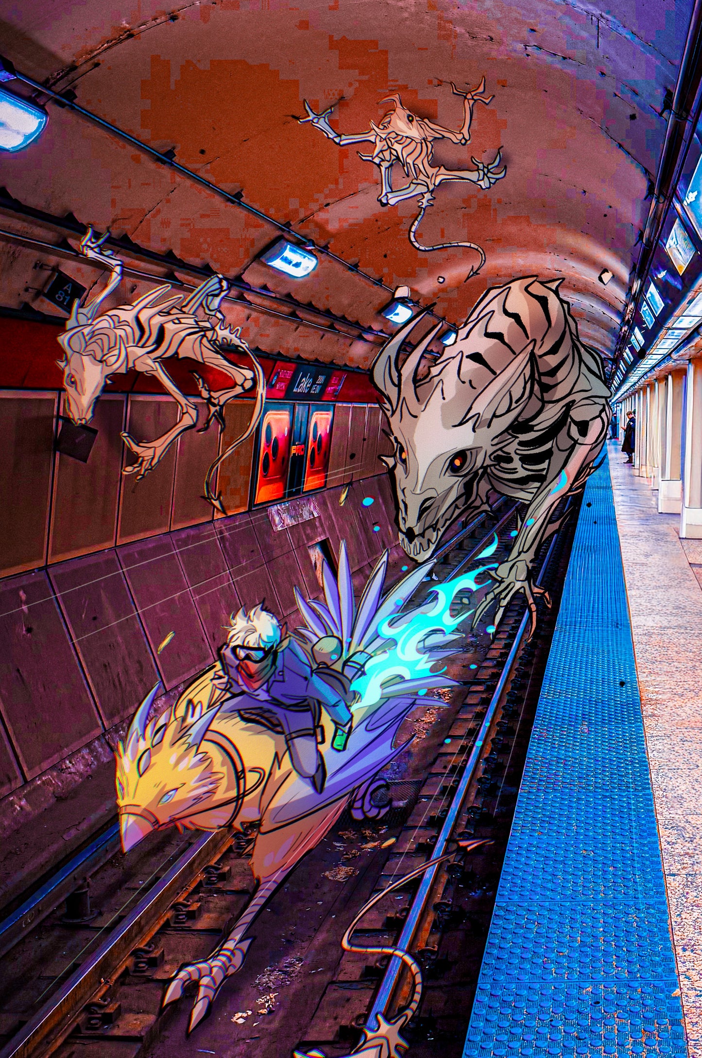 Subterranean Hunt (Canvas)
